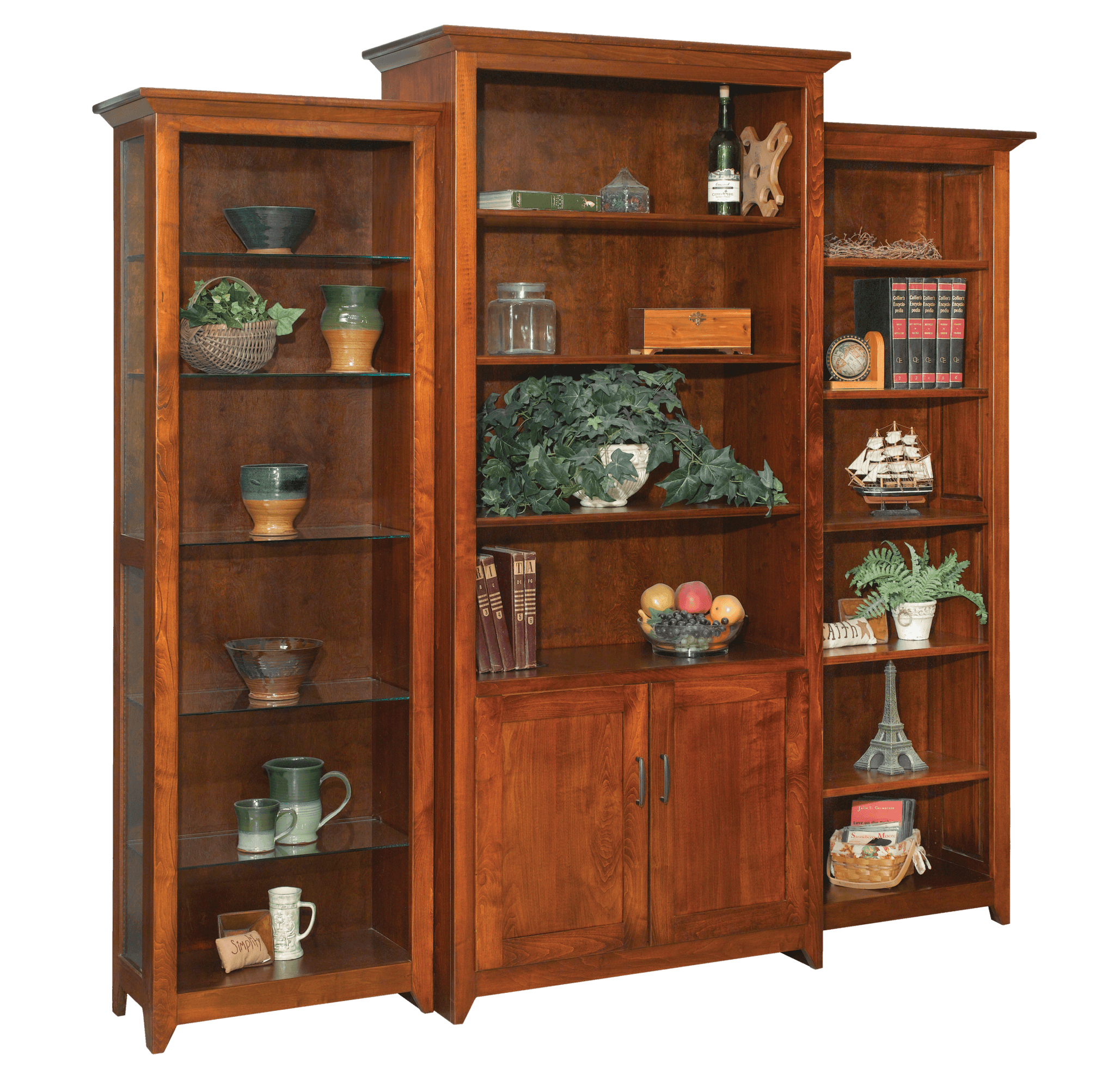 Dimension Four Bookcases PA