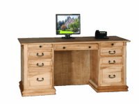 Double Pedestal Desk Dimension Four PA