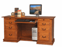 Double Pedestal Desk Dimension Four PA