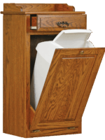 Waste Basket Cabinet w Drawer Dimension Four PA