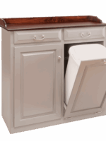Waste Basket Cabinet Dimension Four PA