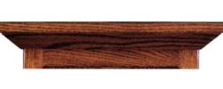 mission style crown molding